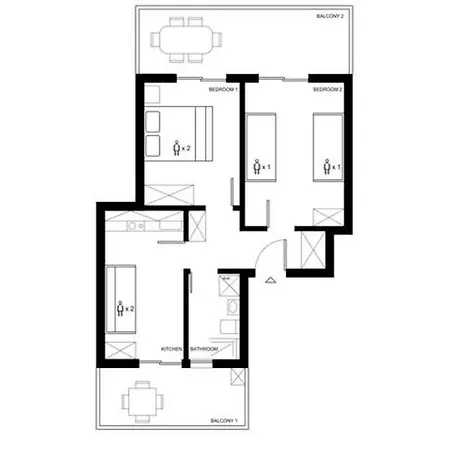 Uranias House Daire *