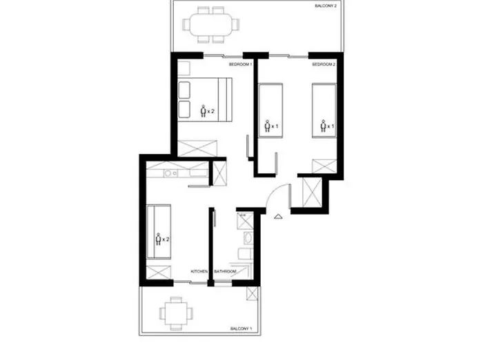 Uranias House Appartement *